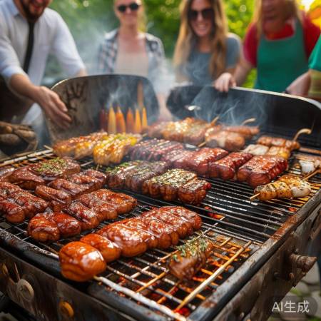 烤肉调味，香飘十里