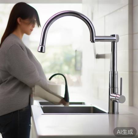 “水龙头工具，轻松调高不弯腰”