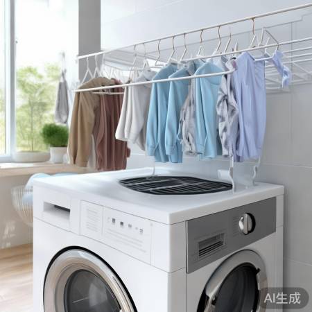 洗衣机专用晾衣架，省力晾晒