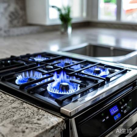 老板燃气灶9032,高效节能神