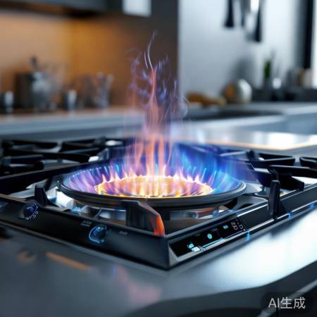 自熄火燃气灶，安全又省心