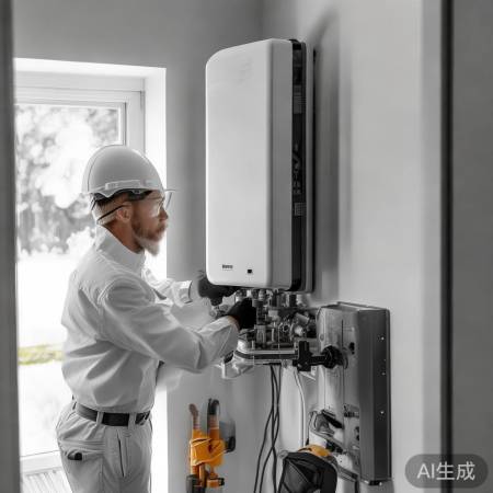 壁挂炉选正规,安装找专业师傅