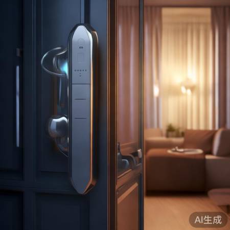 智能锁联动，温馨智能家居
