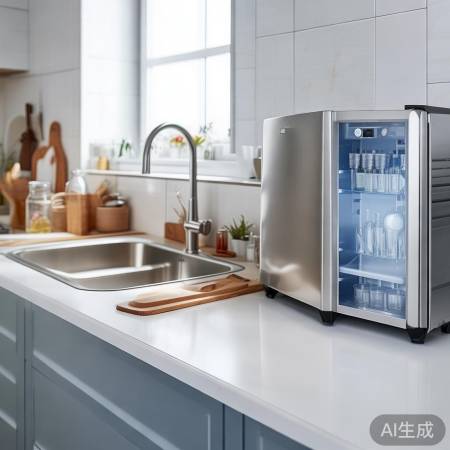 “消毒柜清洁,避免混放损坏”