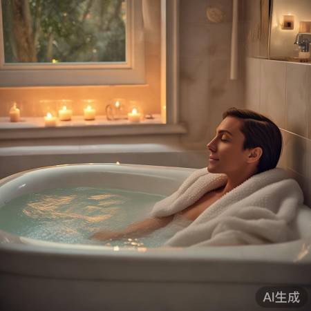 沐浴享受，生活态度