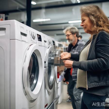 体验洗衣机操作便捷性