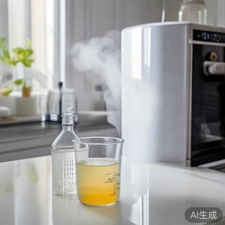 白醋除水垢，简单有效。