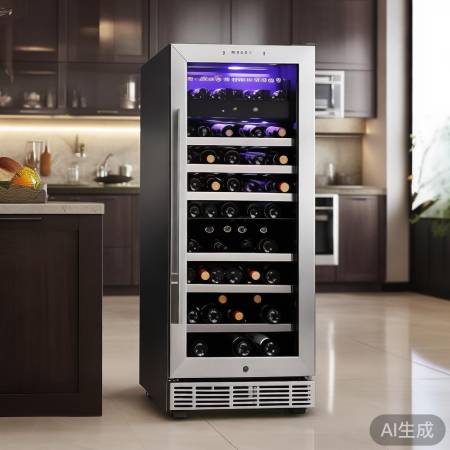 YY红酒柜，简约环保，智能温控