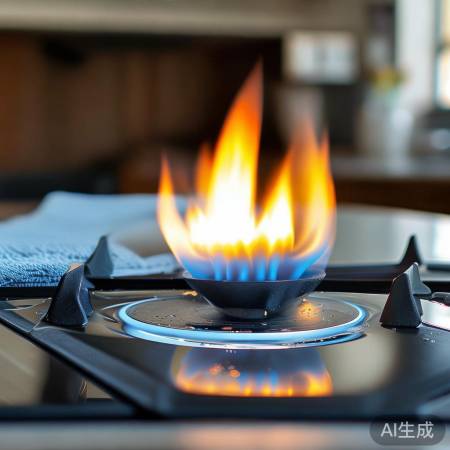 燃气灶清洁方便
