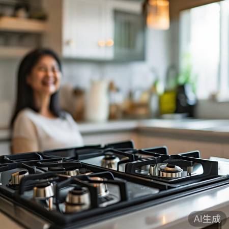 “燃气灶：安全至上，家人安心”