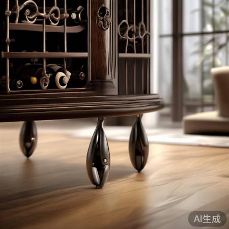 佛山红酒柜脚轮介绍