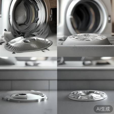 洗衣机心脏升级，金属波轮耐用。