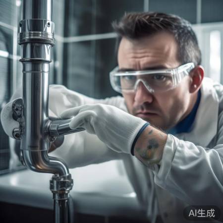 “扳手固定接口，确保牢固防漏”