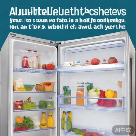 冰箱隔板分隔食物