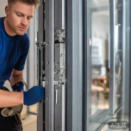 “门锁安装关键注意开启方向”