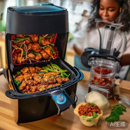 明星厨具:空气炸锅&料理机