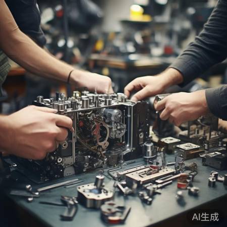 组装组件，确保到位