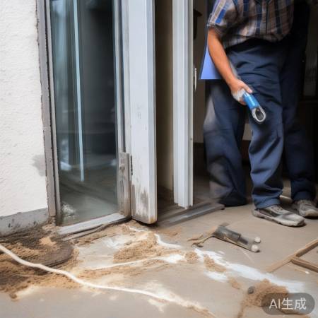 灌浆补漏，看具体情况