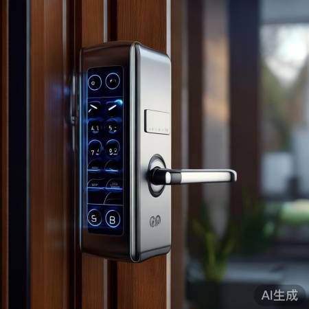 密码锁，记密码进门