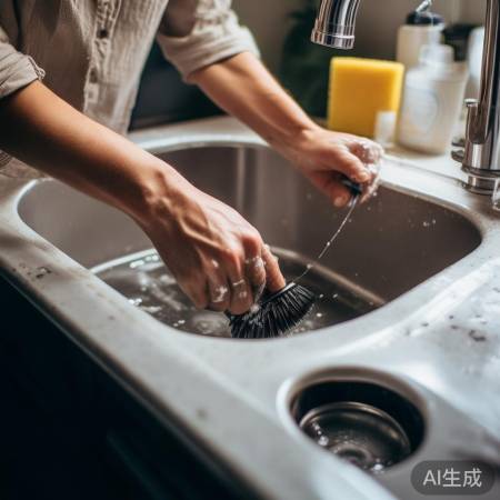 清洁排水口，畅通无阻